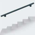 Le poisson qui jardine - rambarde 100 cm gris anthracite. rampe d'escalier ou main courante - gris anthracite ...