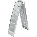 Rampe de chargement multi - usage pliante aluminium rail collision 228 cm jusqu'a 680 kg gris Rampe de chargement multi - usage pliante aluminium rail collision 228 cm jusqu'a 680 kg gris