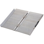 Rampe de fauteuil roulant rampe de chargement antid�rapante pliable avec bordures de s�curit� max. 270 ...