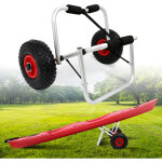 Randaco chariot de transport pour kayak et cano� ? chariot � roues tout - terrain, pliable et l�ger ? ...