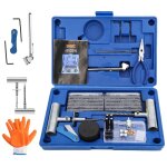 Einfeben kit rparation pneu 73pcs rouge, mche pneu crevaison, pour les pneu universels