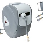 Randaco - swanew enrouleur automatique de tuyau  air comprim 30 + 2m connexion 3 / 8 dvidoir tuyau ...