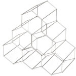 Range bouteilles en m�tal hexa