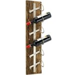 Aubry gaspard - range - bouteilles mural en bois recycl et mtal vieilli
