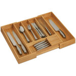 Range - couvert, bambou, extensible, organiseur pour tiroir, séparateur, hlp 5x55x44, 5 cm, nature - ... Range - couvert, bambou, extensible, organiseur pour tiroir, séparateur, hlp 5x55x44, 5 cm, nature - ...