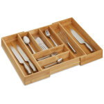 Range - couvert, bambou, extensible, organiseur pour tiroir, séparateur, hlp 6, 5x57, 5x43 cm, nature ... Range - couvert, bambou, extensible, organiseur pour tiroir, séparateur, hlp 6, 5x57, 5x43 cm, nature ...