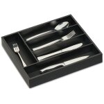 Range - couverts pour tiroirs, 5 compartiments, h x l x p : env. 5 x 34 x 30 cm, s�parateur, bambou, ...