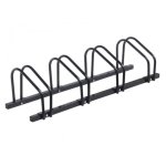 Rangement râtelier 4 vélos - noir Rangement râtelier 4 vélos - noir