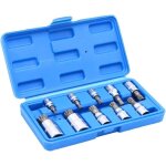 Rapanda - 10pcs trois parties cannelure manchon manchon 3 / 8 '1 / 4' 1 / 2 'entra�nement m�trique 4mm ...