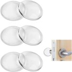 Rapanda - 8 but�es de porte transparentes, adh�sives, amortisseurs, protections de poign�es de porte ...