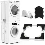 Rapanda - kit de superposition de lave - linge et s�che - linge universel, taille de cadre de superposition ...