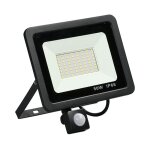 Lampes de s�curit� d'ext�rieur 50 w avec d�tecteur de mouvement, 4500 lumens, 6500 k, lampe de s�curit� ...