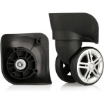 Rapanda - roulette de valise, paire de roues pivotantes pour bagages roulettes pivotantes pour valise ...