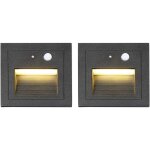 Rapanda - spot encastrable ext�rieur mur et plafond de 2 led spot mural encastr� 3w applique murale escalier ...