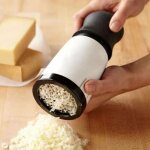 R�pe � fromage professionnelle 2 en 1 ? lames interchangeables pour fromage � p�te dure ? mat�riau abs ...