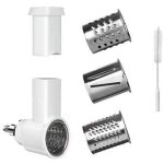 R�pe � l�gumes pour kitchenaid ? 3 lames en acier inoxydable ? mat�riaux de qualit� alimentaire ? facile ...