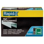 Rapid - bo�te de 5000 agrafes galvanis�es � fil plat n�140 14mm