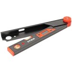 Rapporteur d'angle num�rique stier sdw 450, �cran lcd �0, 1�, aluminium, 450 mm