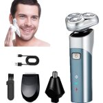Rasoir electriques hommes, 3 in 1 tondeuse barbe homme avec tondeuse de pr�cision, rasoir �lectrique ...