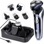 Rasoir �lectrique pour homme rasoir electrique pour hommes rasoir sans fil humide et sec rasoirs rotatifs ...