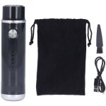 Rasoir �lectrique portable mini rechargeable usb pour hommes et femmes - id�al voyage noir