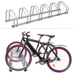 Ratelier velo porte vlo, support vlo, range vlo au sol , 6 velos systeme rangement pour velo 160x32x26cm ...