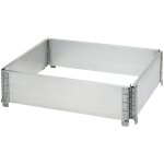 Ratioform - rehausses en aluminium, lot de 2, pour palettes