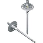 Rawl - chevilles d'isolation tfix - 8m avec clou m�tallique et t�te surmoul�e plastique 8x175 mm, bo�te ...