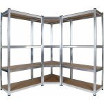 Rayonnage d?atelier lourd tagres enfichables 160 cm armoire de coin kit cave stockage