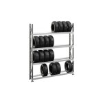 Rayonnage direct - grand rack à pneus 4 niveaux - module de départ : 2500x1800x400mm - rayopn / 4n / ... Rayonnage direct - grand rack à pneus 4 niveaux - module de départ : 2500x1800x400mm - rayopn / 4n / ...