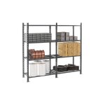 Rayonnage tubulaire 4 niveaux - module de d�part - 2000x1260x600mm - charge max 460kg / niveau - rayotub ...