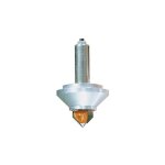 Rcs - bit fraise et bague pour syst�me pour gravures 3d router carver 90� hw d=�18, 2 s=1