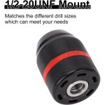 Readcly - 1 / 2 - 20unf mandrin sans cl� mandrin perceuse auto serrant multiples 2 - 13mm mandrin de ...
