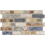 Realonda - carrelage effet parement toulouse multi - teintes 31x56 cm - reflex boutique Realonda - carrelage effet parement toulouse multi - teintes 31x56 cm - reflex boutique