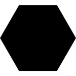 Carrelage tomette noire 33x28. 5 opal noir - 1m² Carrelage tomette noire 33x28. 5 opal noir - 1m²