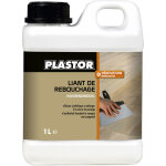 Reboucher joints et fissures des parquets : liant de rebouchage plastor 1l, rsine synthtique  mlanger ...