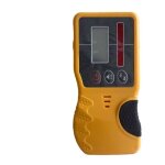R�cepteur laser rotatif autonivelant ext�rieur avec d�tecteur et pince robuste lumi�re rouge
