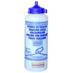 Recharge de craie de marquage pour ligne de craie / ruban � mesurer edma 063155 1000 g bleu