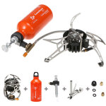 R�chaud � mazout multi - combustible de camping en plein air avec bouteille de carburant � essence de ...