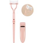 Recourbe - cils inox + brosse sourcils + cache peigne, d�finisseur cils arc �lectrique