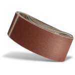 Red bandes abrasives, 457 x 75 mm, p. ponceuses � bande portatives, corindon normal (lot de 10) g100 ...