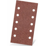 Red feuilles abrasives auto - agrippantes, 230 x 115 mm, 10 trous, p. ponceuses vibrantes, corindon normal ...