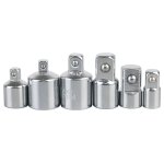 Reducteur / augmentateur / adaptateur carre 1 / 4 - 3 / 8 - 1 / 2 jeu de 6
