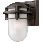 Reef - lanterne murale extrieure  1 ampoule bronze victorien ip44, e27 - elstead