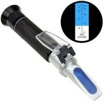 R�fractom�tre d'alcool pour la mesure du pourcentage de volume d'alcool spiritueux avec compensation ...