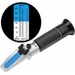R�fractom�tre antigel 4 en 1 �thyl�ne glycol, propyl�ne glycol, pour point de cong�lation de l'eau de ...