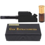R�fractom�tre de pierres pr�cieuses portable 1. 30 � 1. 81 kit de r�fractom�tre de pierres pr�cieuses ...