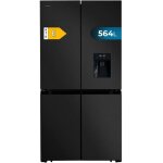 Cecotec ? r�frig�rateur 4 portes 564l ? hauteur 183cm ? largeur 91cm ? classe e ? moteur inverter plus ...