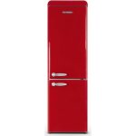 Schneider - sccb250vr rfrigrateur combin pose libre rouge 249l cle froid statique