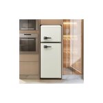 Libert� - r�frig�rateur - cong�lateur r�tro, h: 105, 5cm l: 41 cm, 92 litres : cong�lateur de 28 litres ...